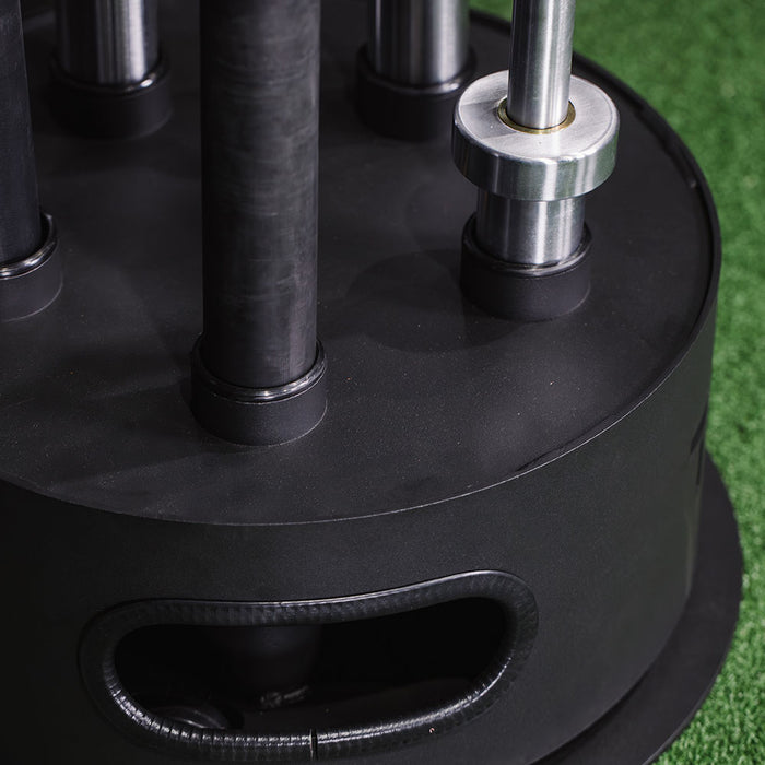 Revolver Rotating Barbell Rack | 5 Sleeve