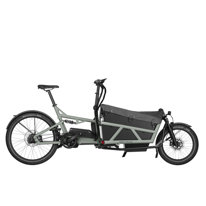 Riese and Muller Load4 60 vario HS - Grey - Hard cover - 1450Wh