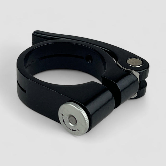 Riese and Muller Seat post clamp QR, 40,0 mm, black