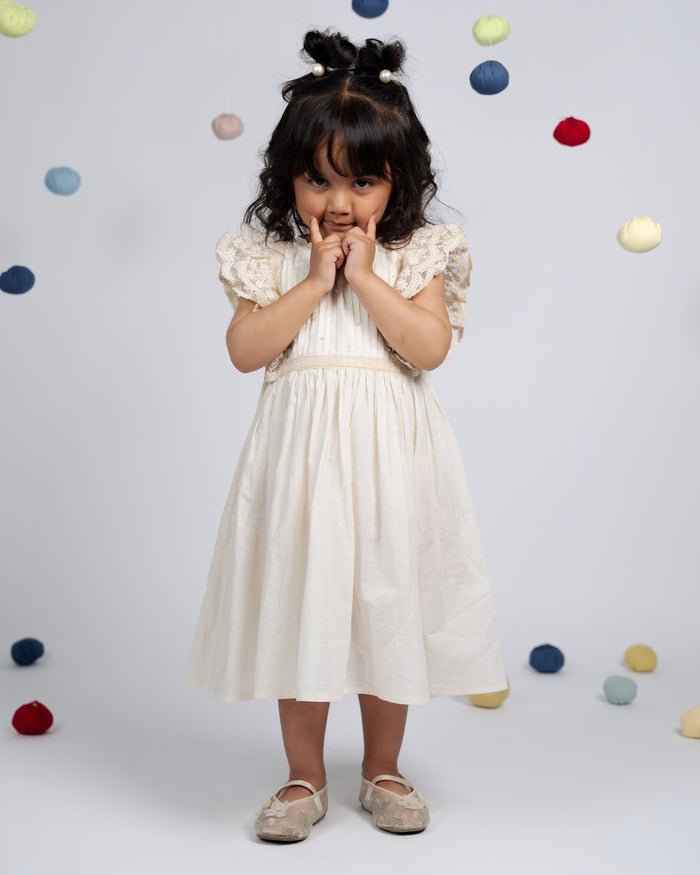 Rosie Dress - Beige