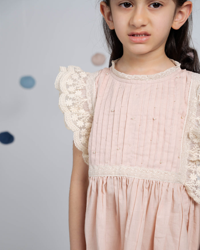 Rosie Dress - Flamingo Pink
