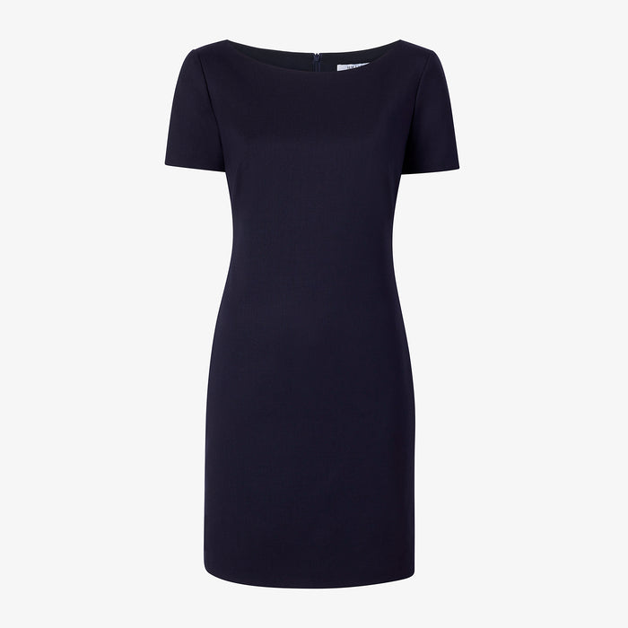 packshot image of the rosie dress in galaxy blue