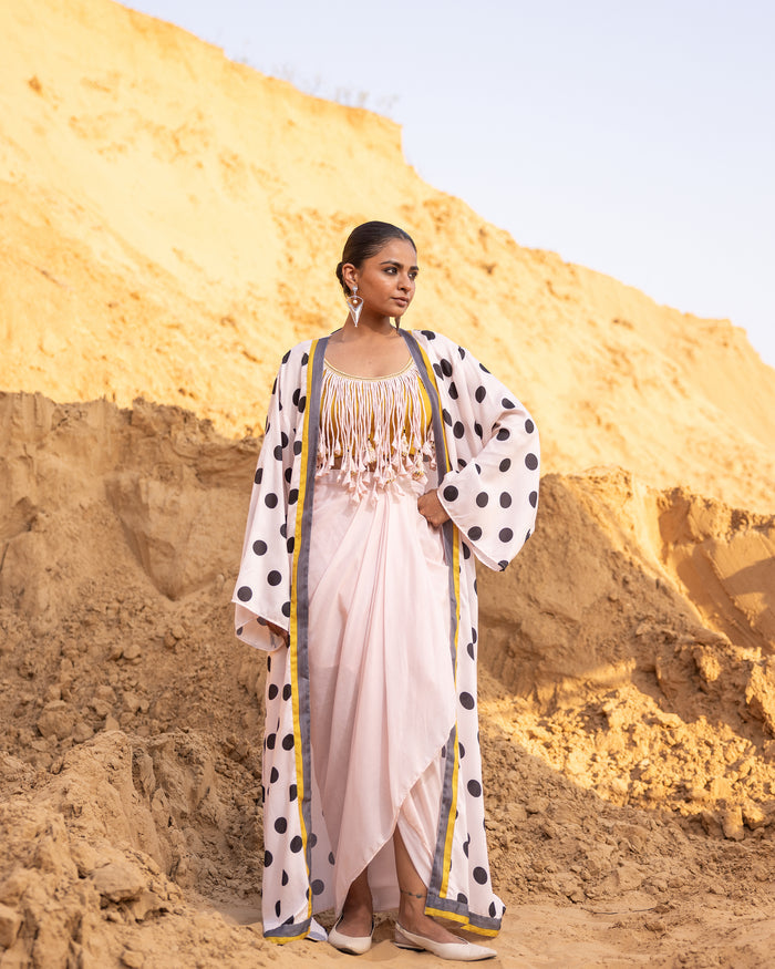 Saga Co-Ord Set - Desert Sand & Mustard