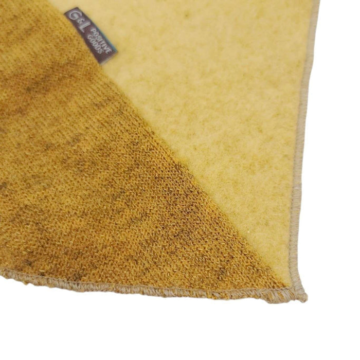 Scarf -  Isola Knit and Recycled Cotton (Golden) by G & L Positive Goods