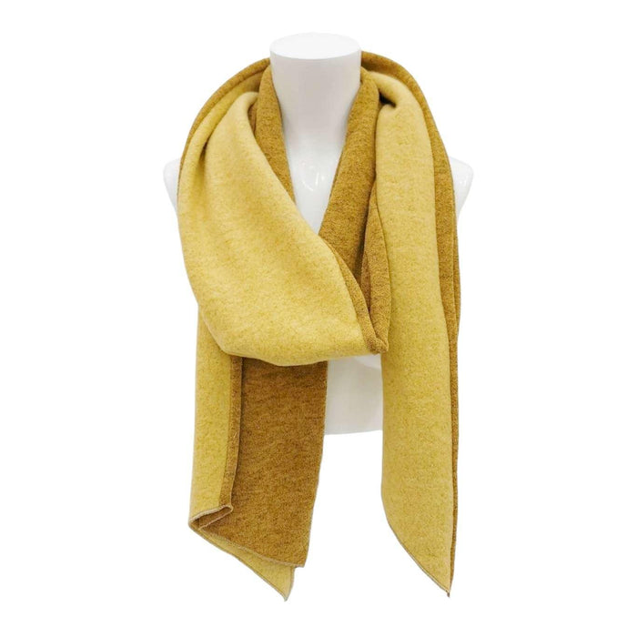 Scarf -  Isola Knit and Recycled Cotton (Golden) by G & L Positive Goods