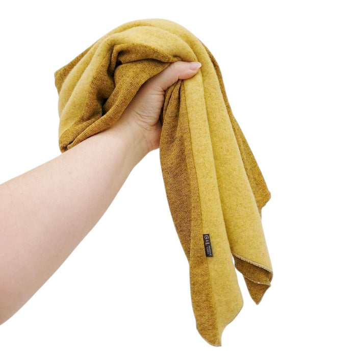 Scarf -  Isola Knit and Recycled Cotton (Golden) by G & L Positive Goods