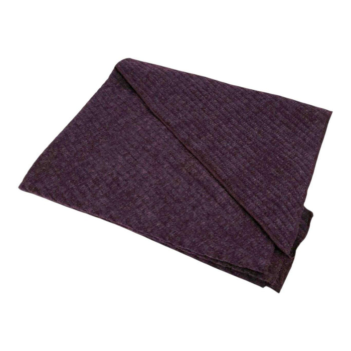 Scarf -  Seanna Upcycled Sweater (Eggplant) by G & L Positive Goods