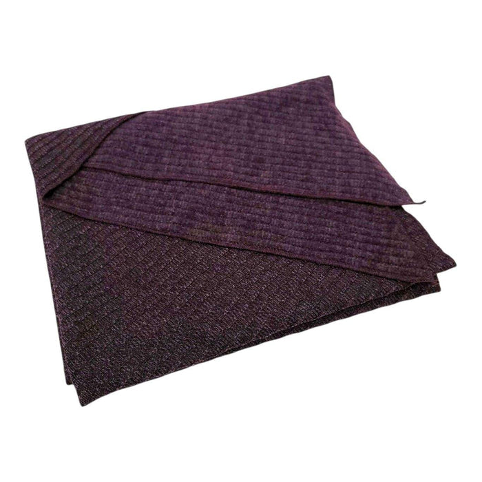 Scarf -  Seanna Upcycled Sweater (Eggplant) by G & L Positive Goods