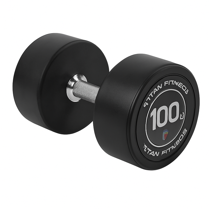 Scratch and Dent, 100 LB Round Urethane Dumbbell