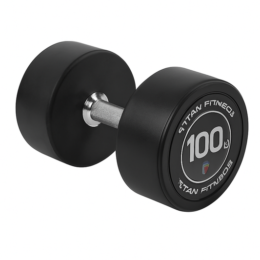 Scratch and Dent, 100 LB Round Urethane Dumbbell