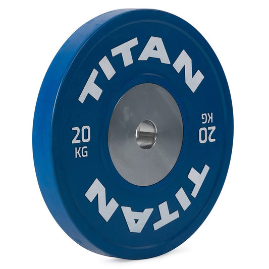 Scratch and Dent, 20 KG Blue Elite Color Olympic Bumper Plate