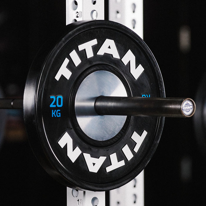 20 KG Single Elite Black Olympic Bumper Plate