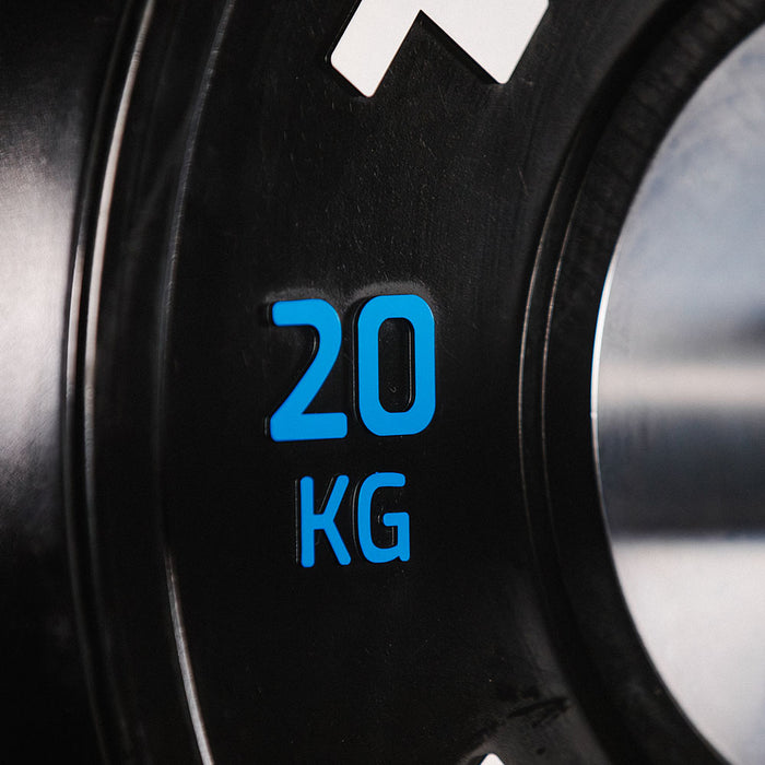 20 KG Single Elite Black Olympic Bumper Plate