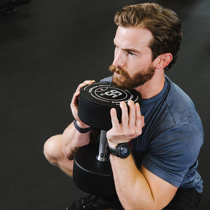 Scratch and Dent, 40 LB Round Urethane Dumbbell
