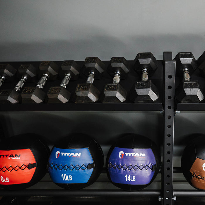Elite Series Add-On Mass Storage System with Adjustable Shelves | 2 Tier 45.5" / 42"
