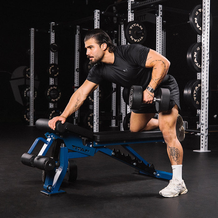 Elite Series Adjustable FID Bench | Navy