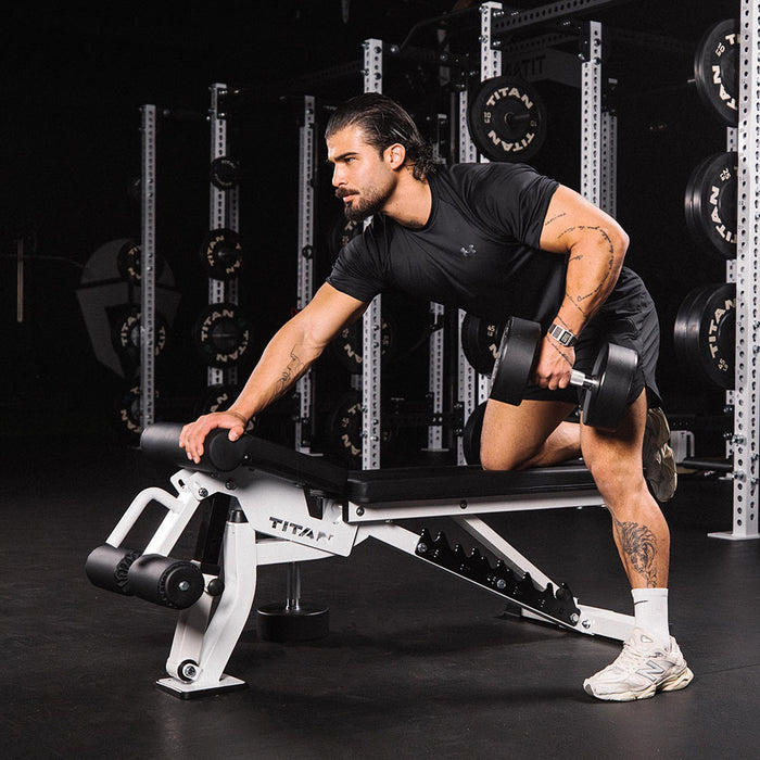 Elite Series Adjustable FID Bench | White