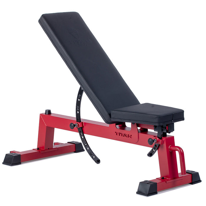 Performance Series Adjustable Bench | Red
