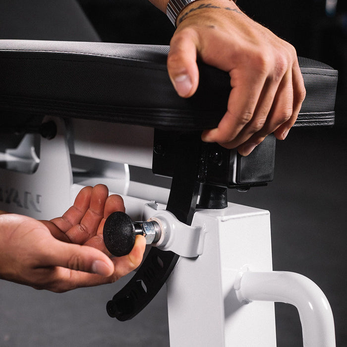 Performance Series Adjustable Bench | White