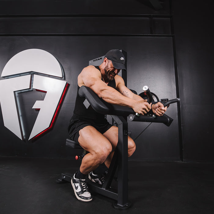 Selectorized Bicep and Tricep Machine