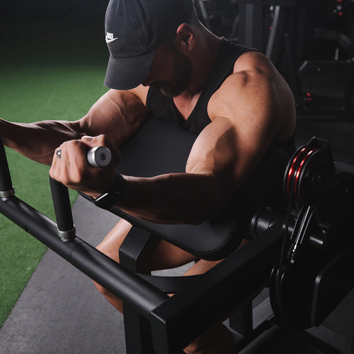 Selectorized Bicep and Tricep Machine