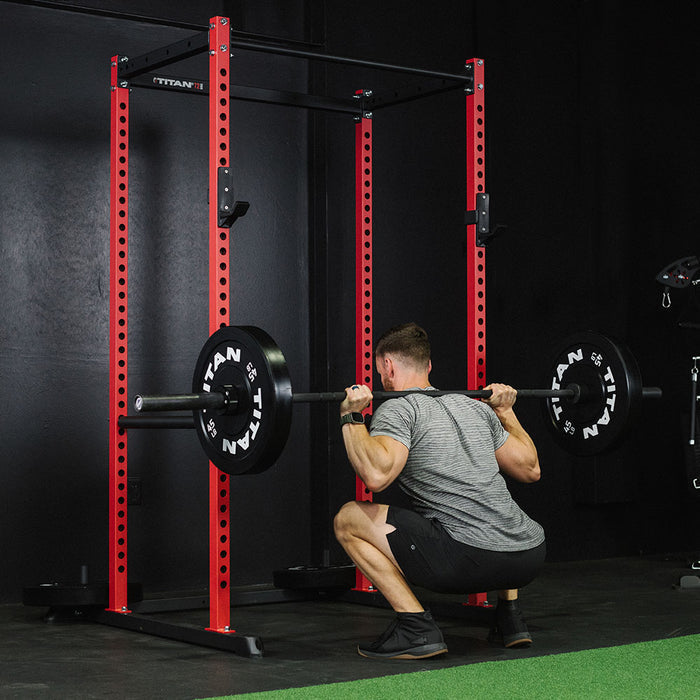 T-2 Series Power Rack | Red / 83in
