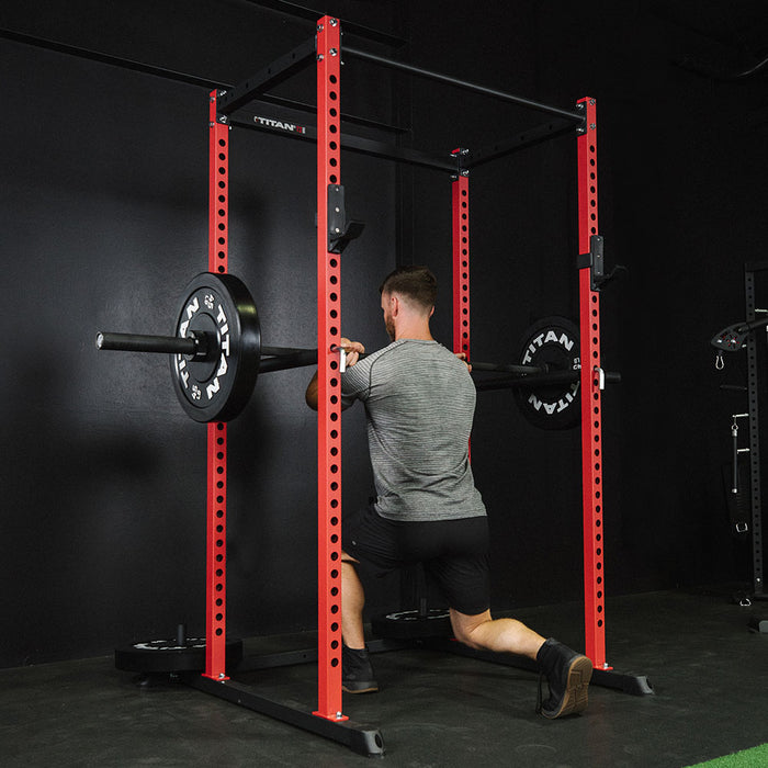 T-2 Series Power Rack | Red / 83in