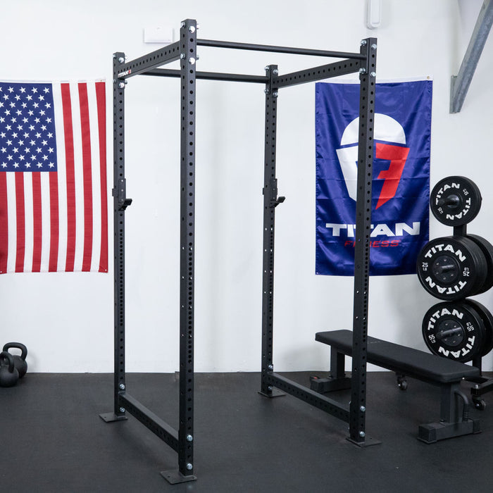 T-3 Series Power Rack | Black / No Weight Plate Holders