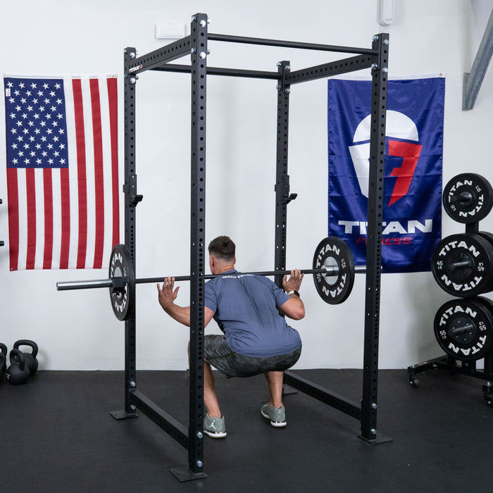 T-3 Series Power Rack | Black / No Weight Plate Holders