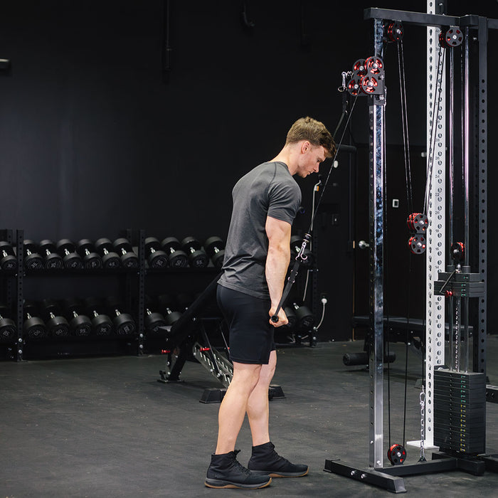 Selectorized Wall and Rack Mounted Pulley Towers | Tall 89"