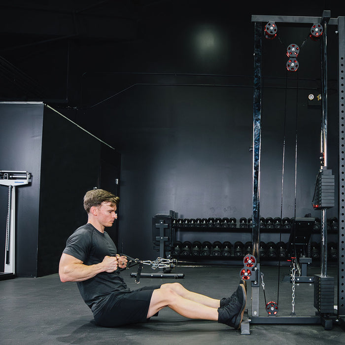 Selectorized Wall and Rack Mounted Pulley Towers | Tall 89"