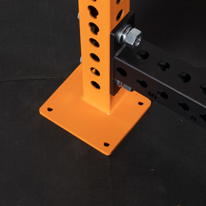 TITAN Series 24" Extension Kit - Extension Color: Orange - Extension Height: 90" - Crossmember: 2" Fat Pull-Up Bar | Orange / 90" / 2" Fat Pull-Up Bar