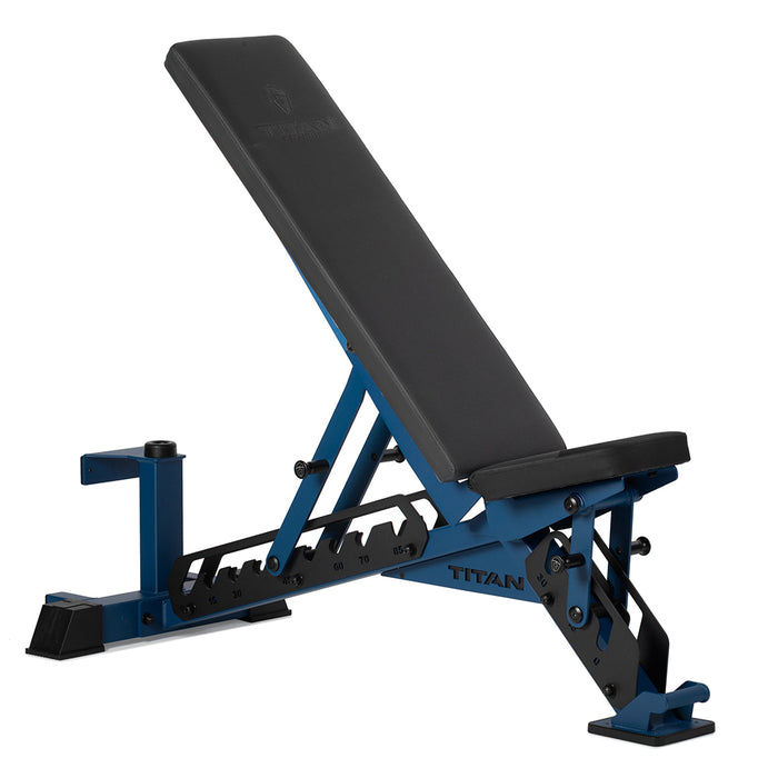 TITAN Series Adjustable Bench | Navy
