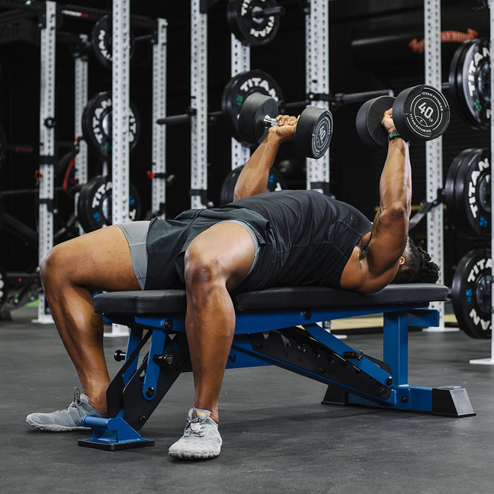 TITAN Series Adjustable Bench | Navy