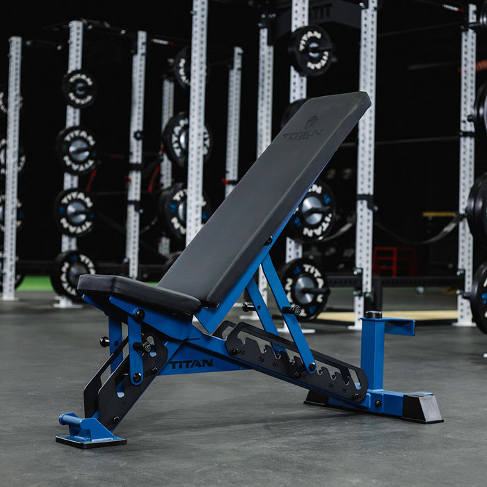 TITAN Series Adjustable Bench | Navy
