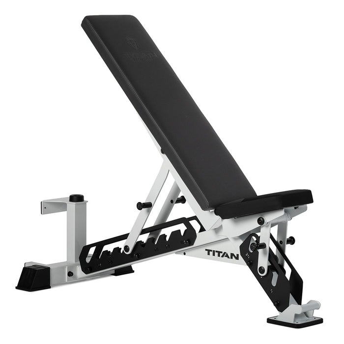 TITAN Series Adjustable Bench | White
