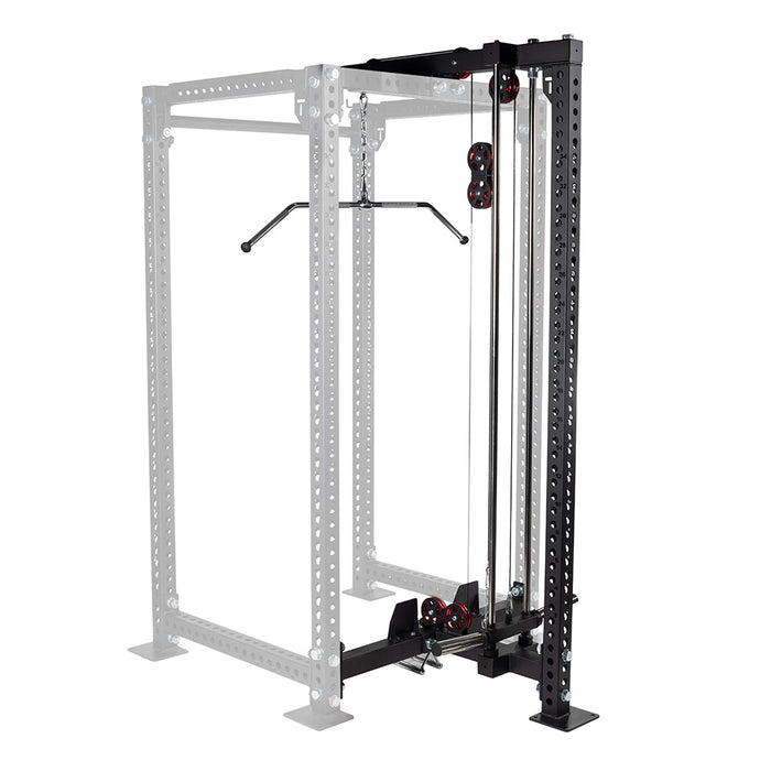 TITAN Series Lat Tower Power Rack Attachment | 100" / No Crossmember Needed
