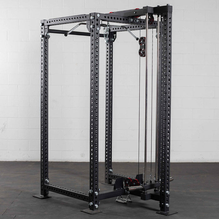 TITAN Series Lat Tower Power Rack Attachment | 100" / No Crossmember Needed