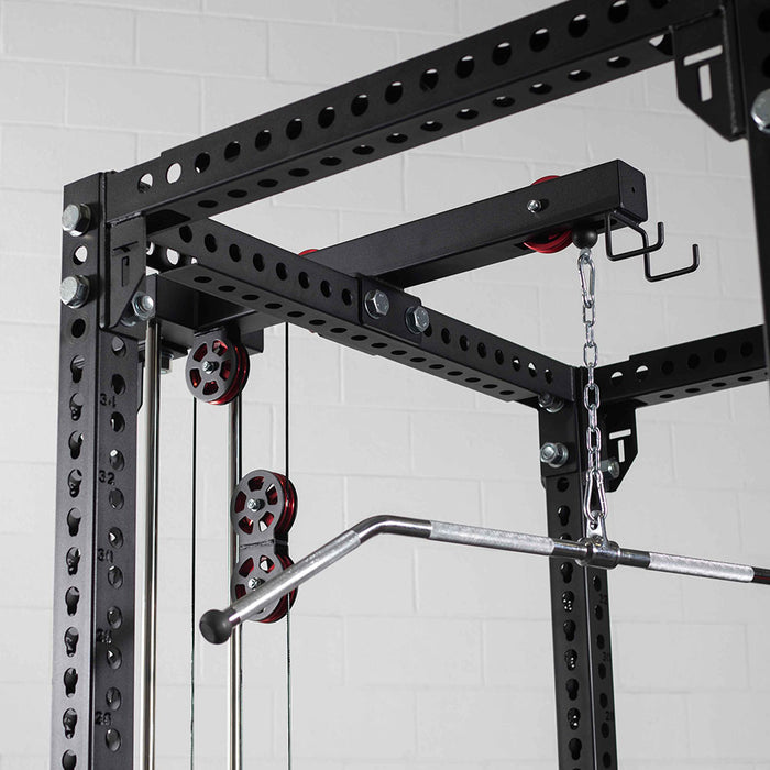 TITAN Series Lat Tower Power Rack Attachment | 100" / No Crossmember Needed