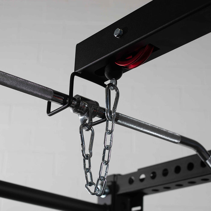 TITAN Series Lat Tower Power Rack Attachment | 100" / No Crossmember Needed