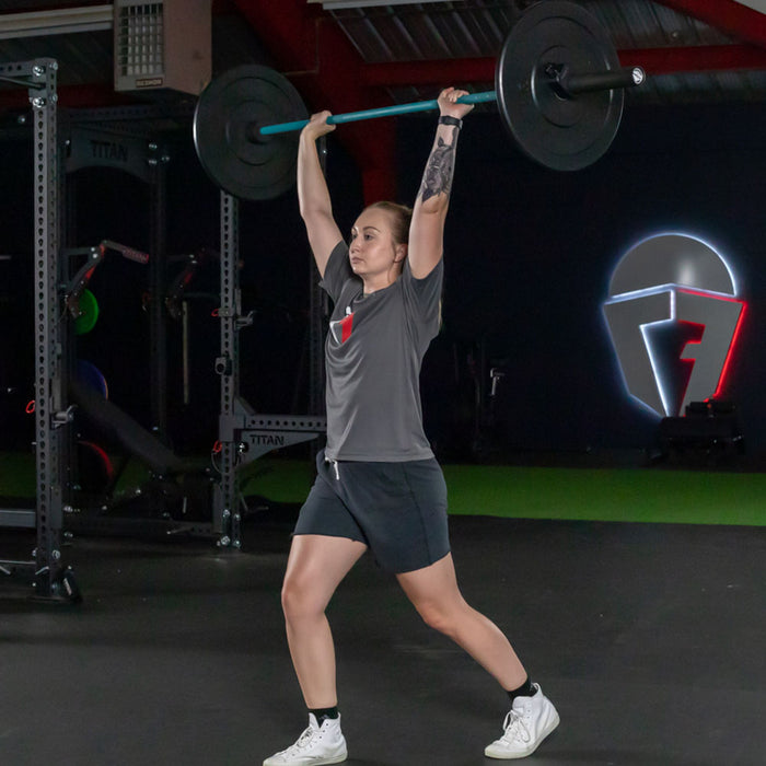TITAN Series Women's Olympic Barbell | Teal