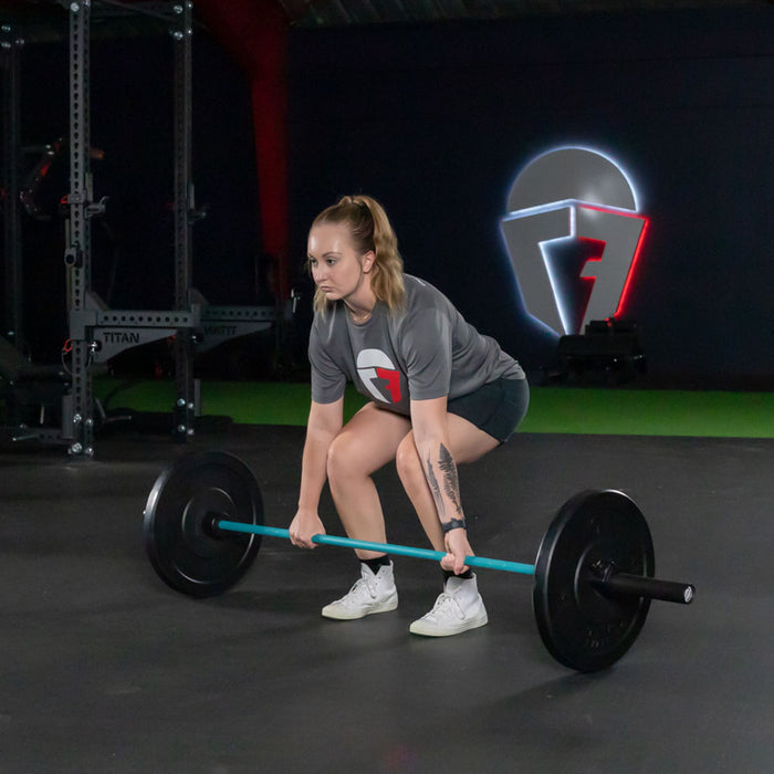 TITAN Series Women's Olympic Barbell | Teal