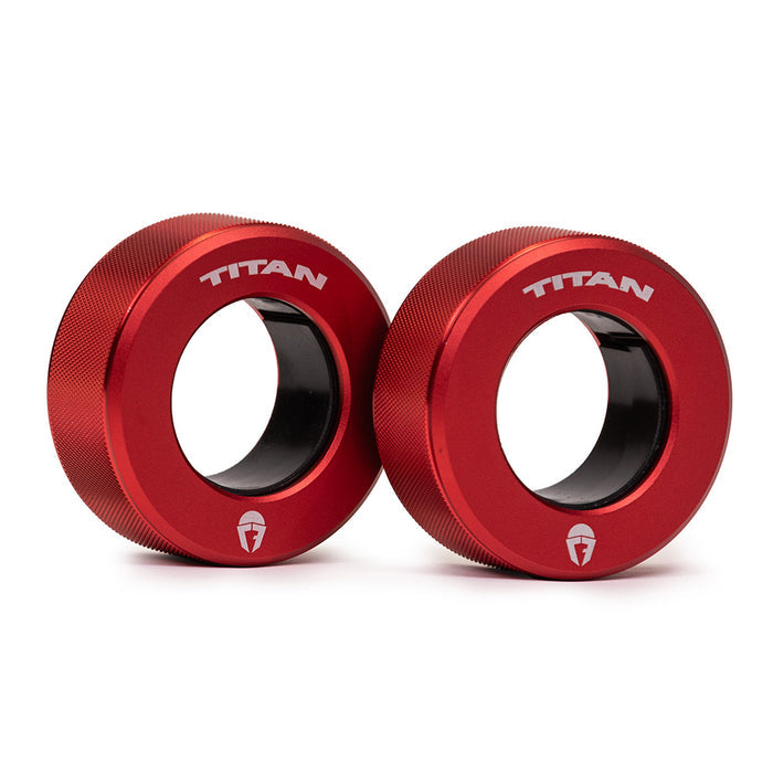 TwistLock™ Pro Barbell Collars | Inferno Red