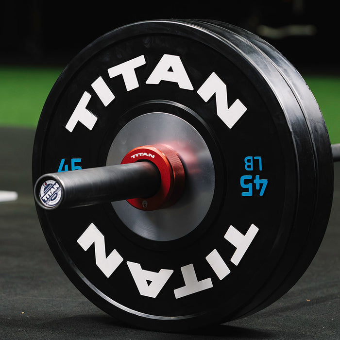 TwistLock™ Pro Barbell Collars | Inferno Red