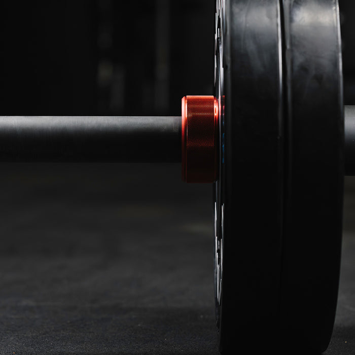 TwistLock™ Pro Barbell Collars | Inferno Red