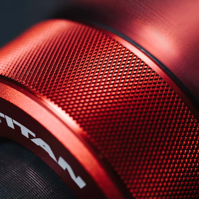 TwistLock™ Pro Barbell Collars | Inferno Red