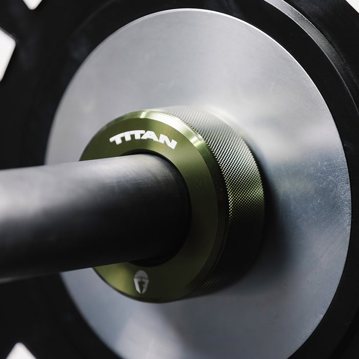 TwistLock™ Pro Barbell Collars | OD Green