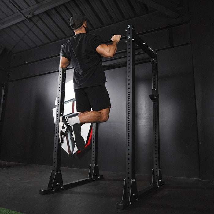 X-3 Series Flat Foot Power Rack | 91in / No Weight Plate Holders