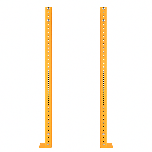 Scratch and Dent, X-3 Series Orange Bolt Down Uprights | 2 Pack