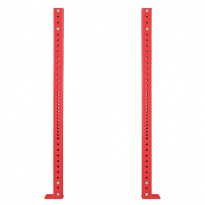Scratch and Dent, X-3 Series Red Bolt Down Uprights | 2 Pack